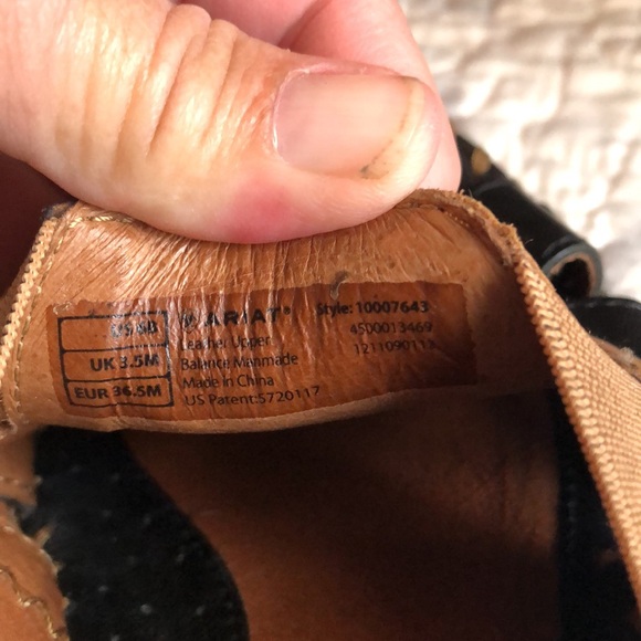 Ariat leather sandals women’s size 6 in good condition blue and tan - Picture 4 of 7